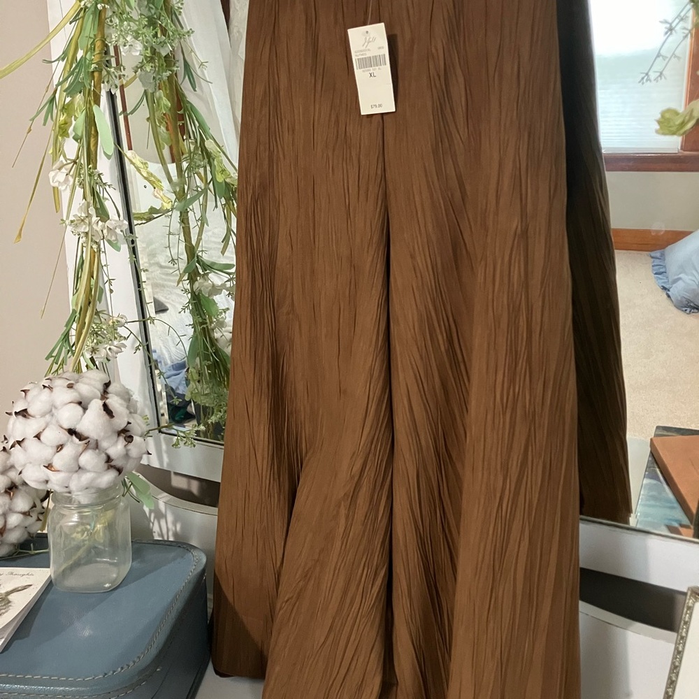 J. Jill Nutmeg Wide-Leg Culotte Pants